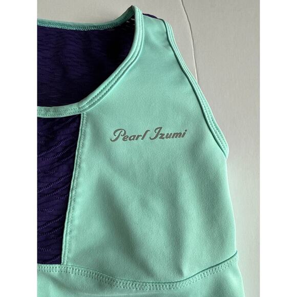 Pearl Izumi Women’s Fly Sport Tank Green Purple Size S Activewear - Picture 5 of 10